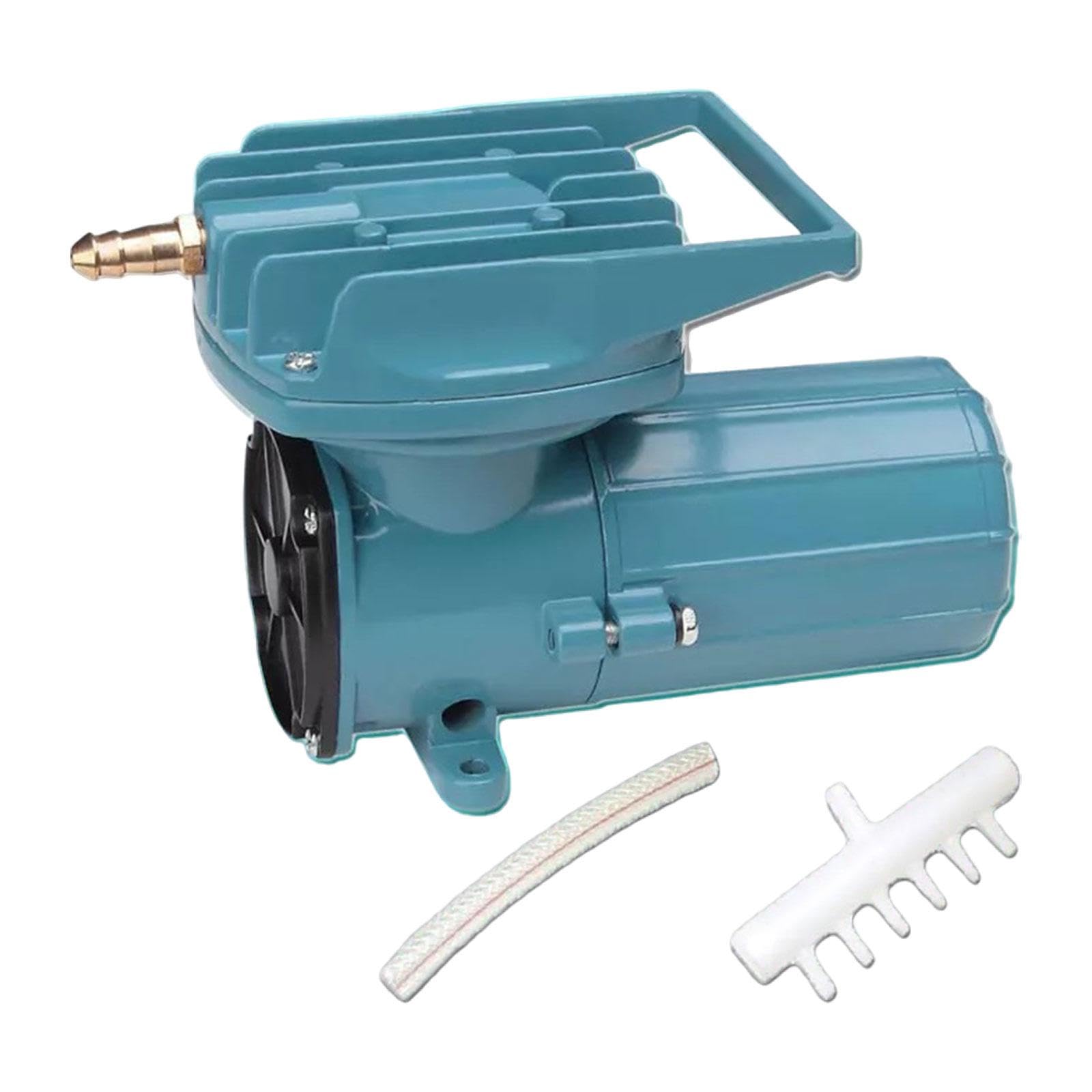 Bomba de aire para acuario, 12 V CC, metal, para estanque al aire libre, uso comercial, fuente de 165 x 76 x 99 mm, 12 V, 18 W