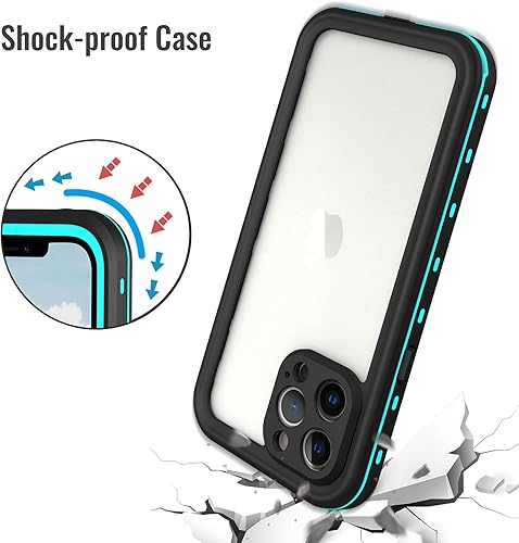 Miniatura 9 de Funda impermeable para iPhone 13 Pro Max compatible con MagSafe de 6.7 pulgadas 2021 Mag, imán magnético seguro para iPhone 13 Pro Max, a prueba