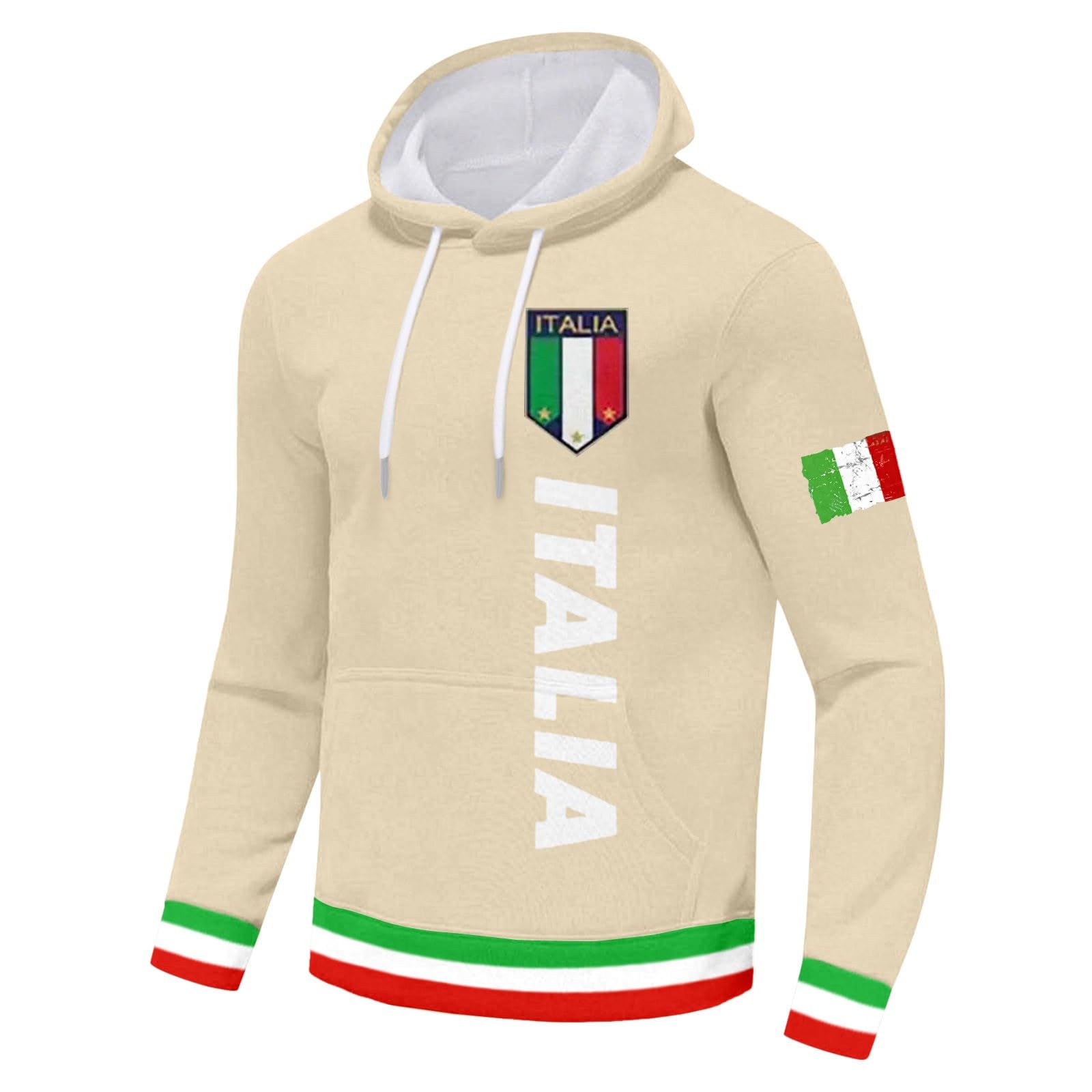 Felpe con cappuccio da uomo 2026 Graphic Preppy con cappuccio maglioni