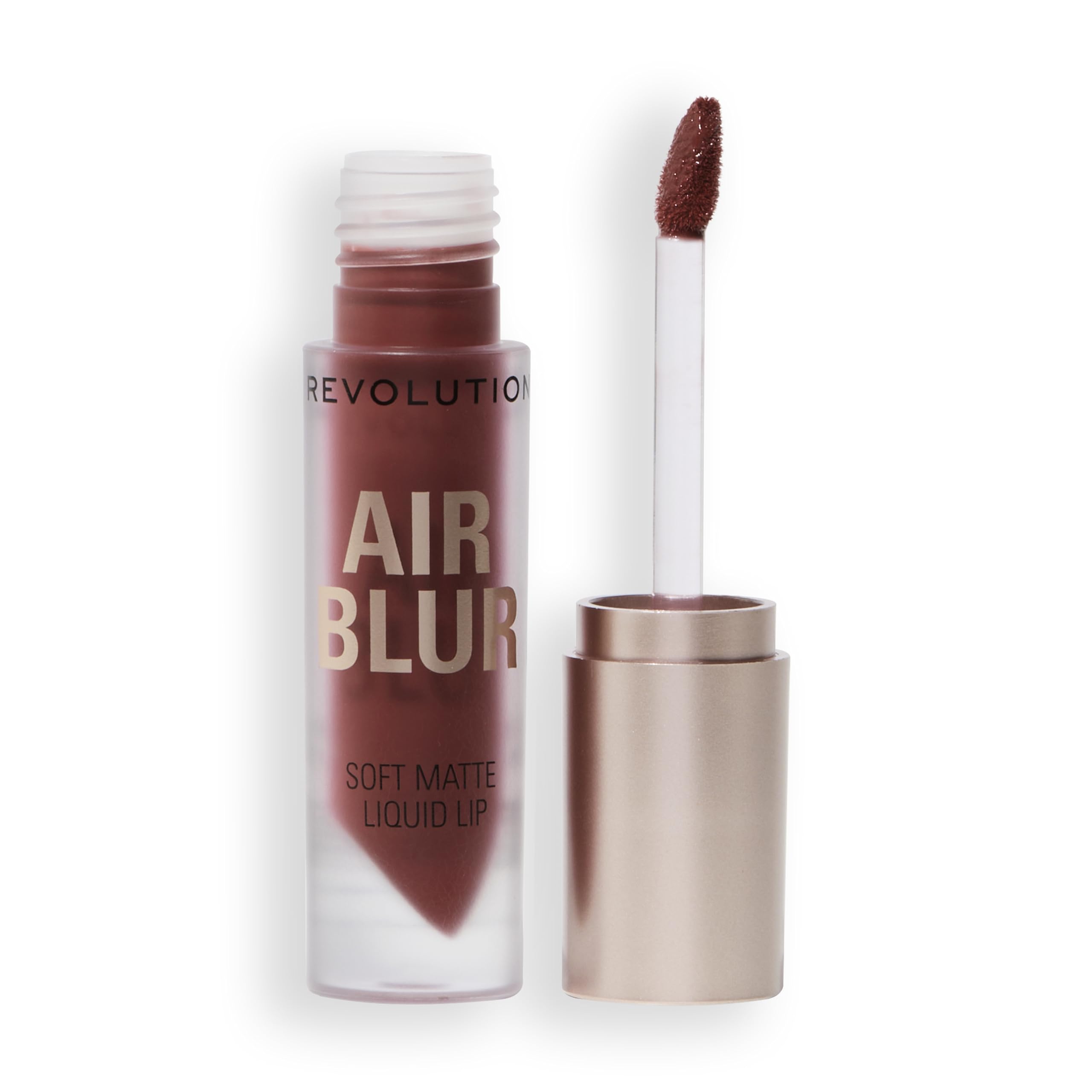 Revolution, Air Blur Rossetto Liquido Matte, Colore Labbra Lunga Durata, Vegan & Cruelty-​Free, Peachy Light Pink, 3.5ml