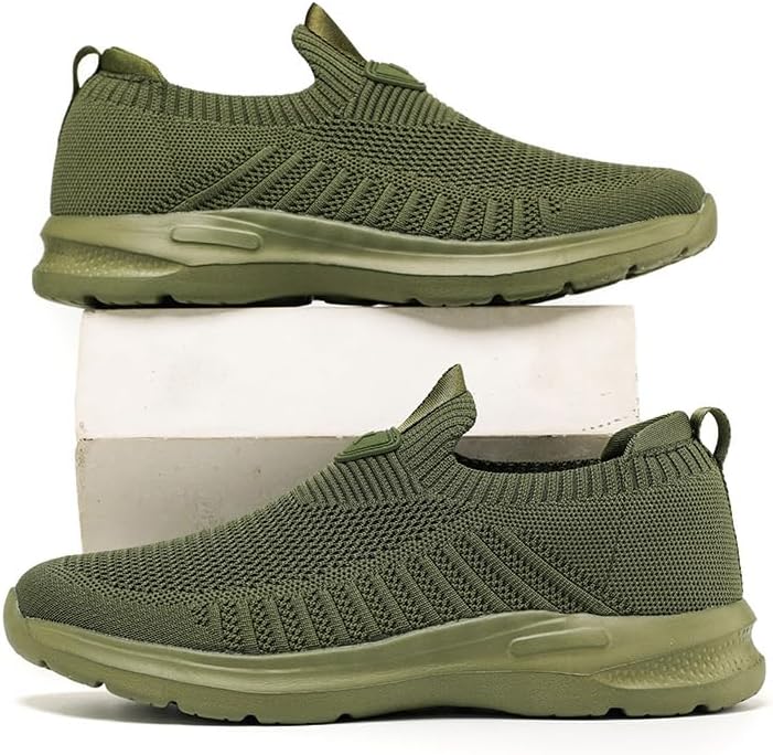 Mens Walking Shoes Lightweight Breathe Mesh Running Shoes Slip On Fashion Tennis Sneakers Comfort Gym Workout Zapatos de Hombre - Image 7