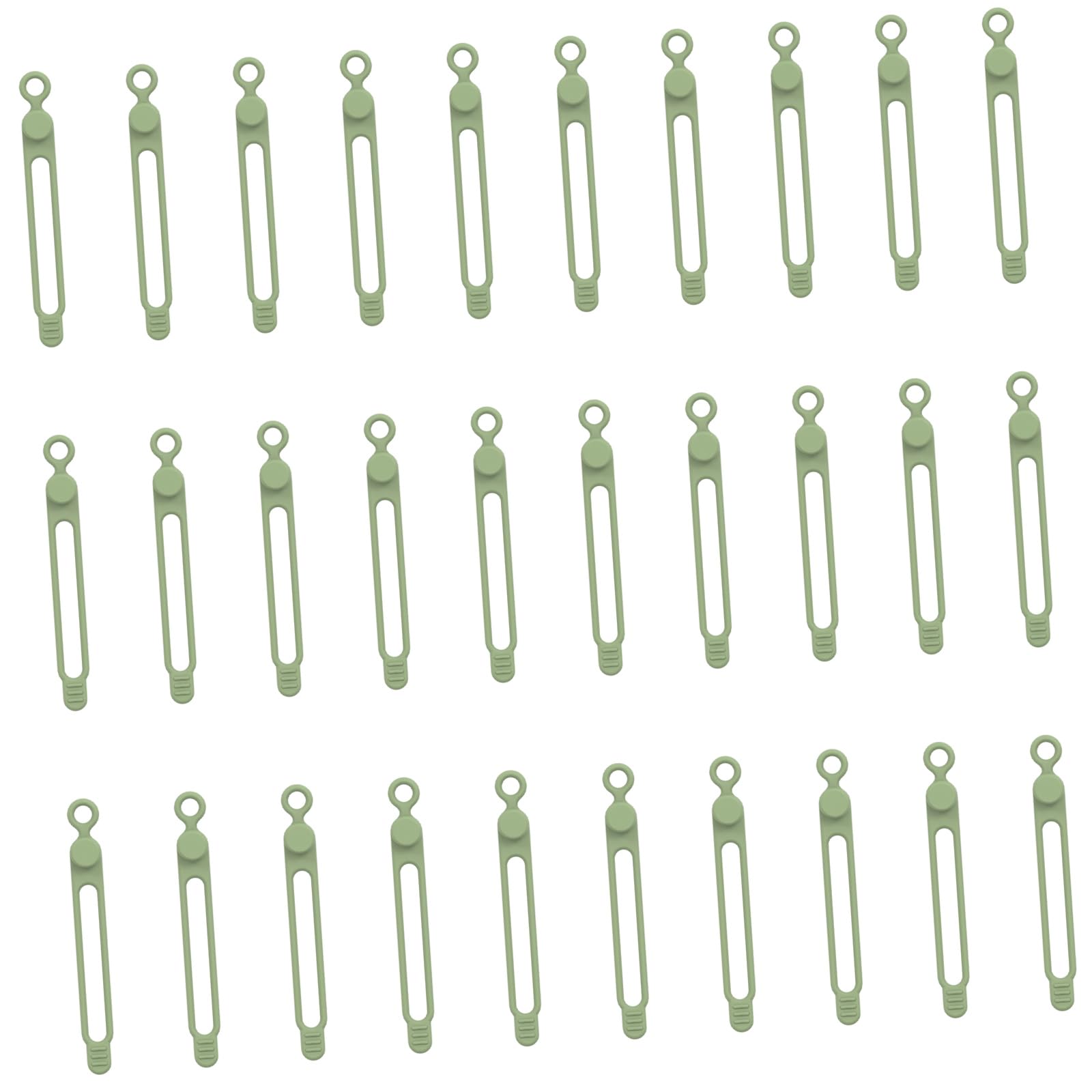 Hsioluted A Flexible Silicone Cable Ties Cord Organizers For Electronics Ccessories Tanglefree Management Silicone Cable Straps