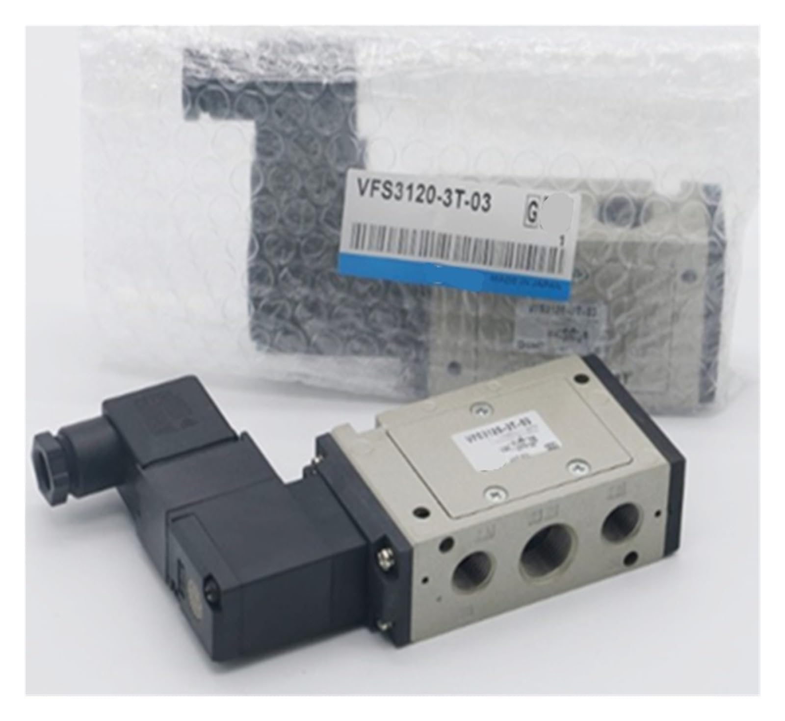 SJJBVPYX 1pcs 5 Port Solenoid Valve VFS3000 VFS3120 VFS3130-3G-02-6G-02-5G-02-4G-02-3EB-02-3DZ-02-5DZB-03-3DZB-03-4DZB-03-4G-03(VFS3120-6G-02)