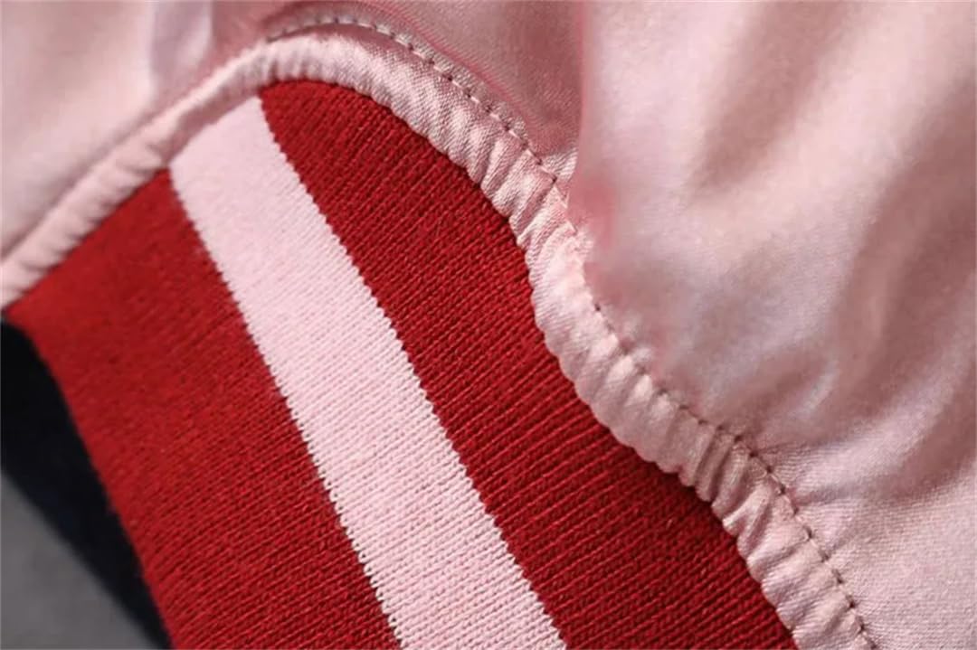 Satin-Tiger-Bomberjacke, bestickt, für Damen, Baseballjacke, japanischer Harajuku, weiblicher Mantel