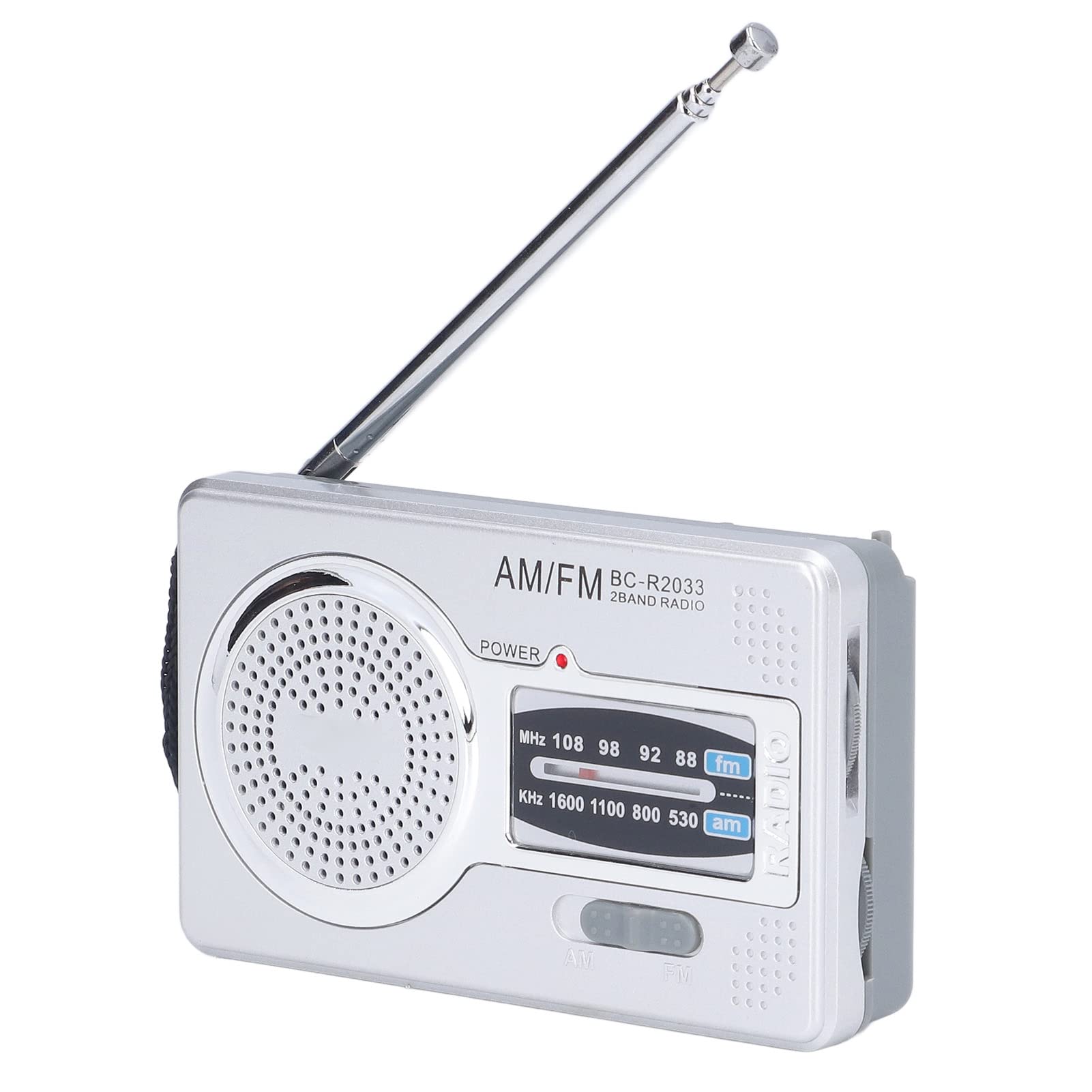 Amazon.co.jp: AM FMラジオ、屋外用屋内用手動スイッチバッテリー電源 