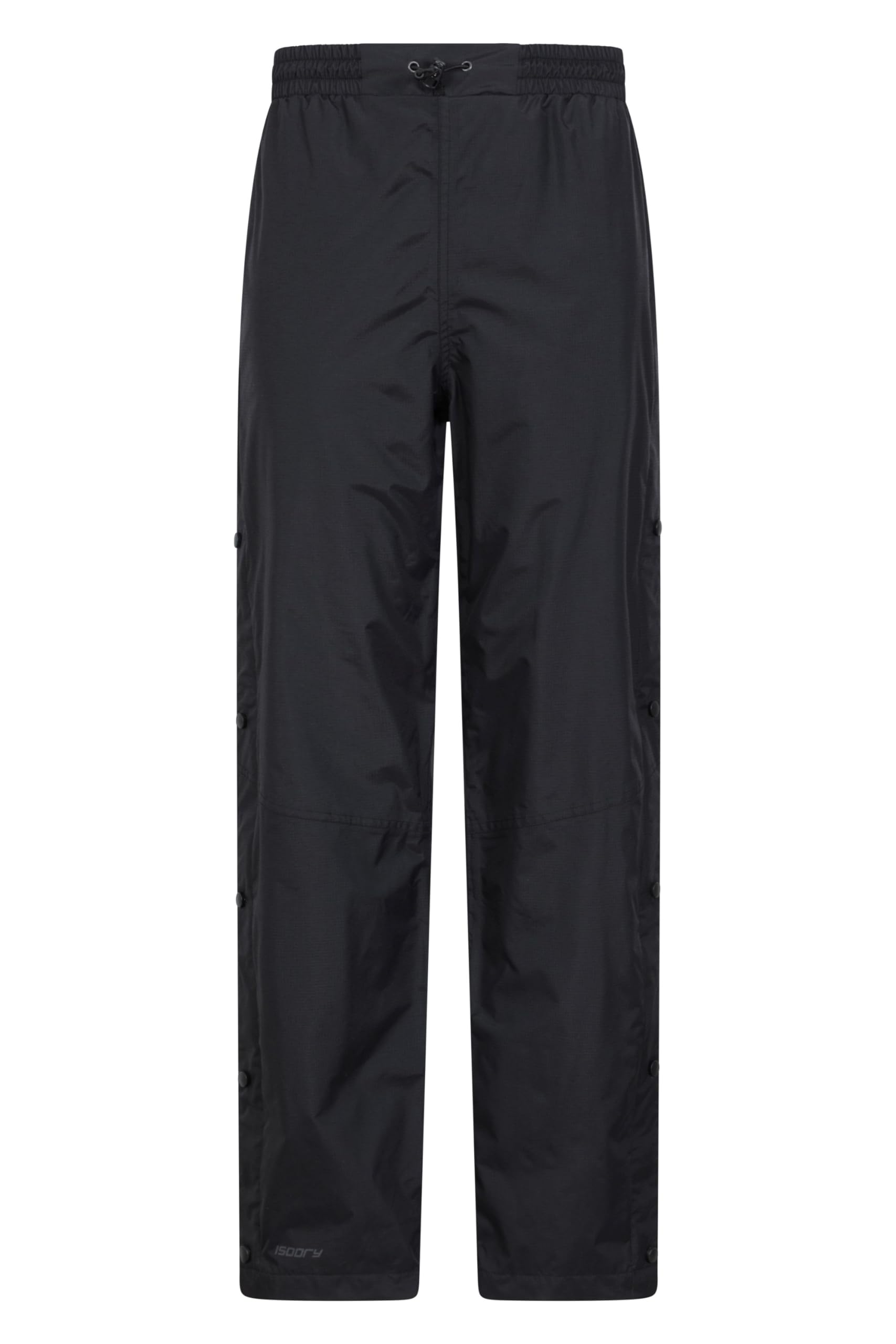 Mountain Warehouse Downpour Damen Überhosen - wasserdichte Regenbekleidung, Versiegelte Nähte Regenhose, Knöchelreißverschluss, Elastischer Bund - Frühling, Sommer
