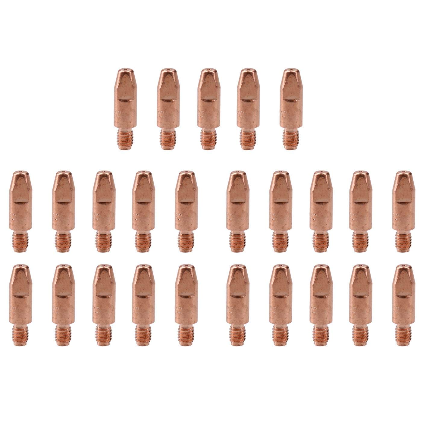 2 Carénage &25x0.8mm Round Contact Conseils Soudure MIG Binzel Torche 640982