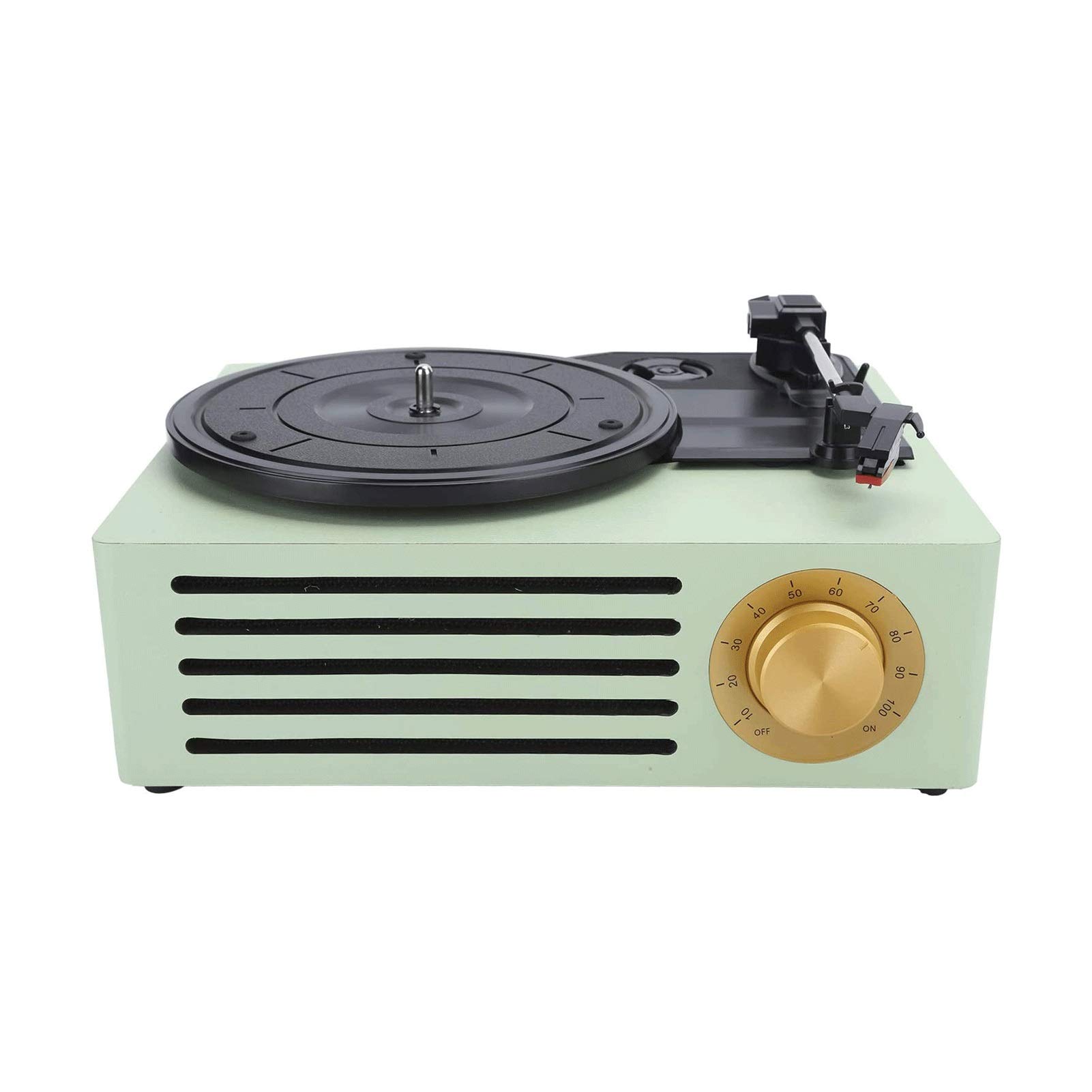 Grammofono retrò, giradischi in vinile, supporto dischi in vinile 7 pollici, 10 pollici, 12 pollici, 33/45/78 giri/min la riproduzione, supporto uscita RCA