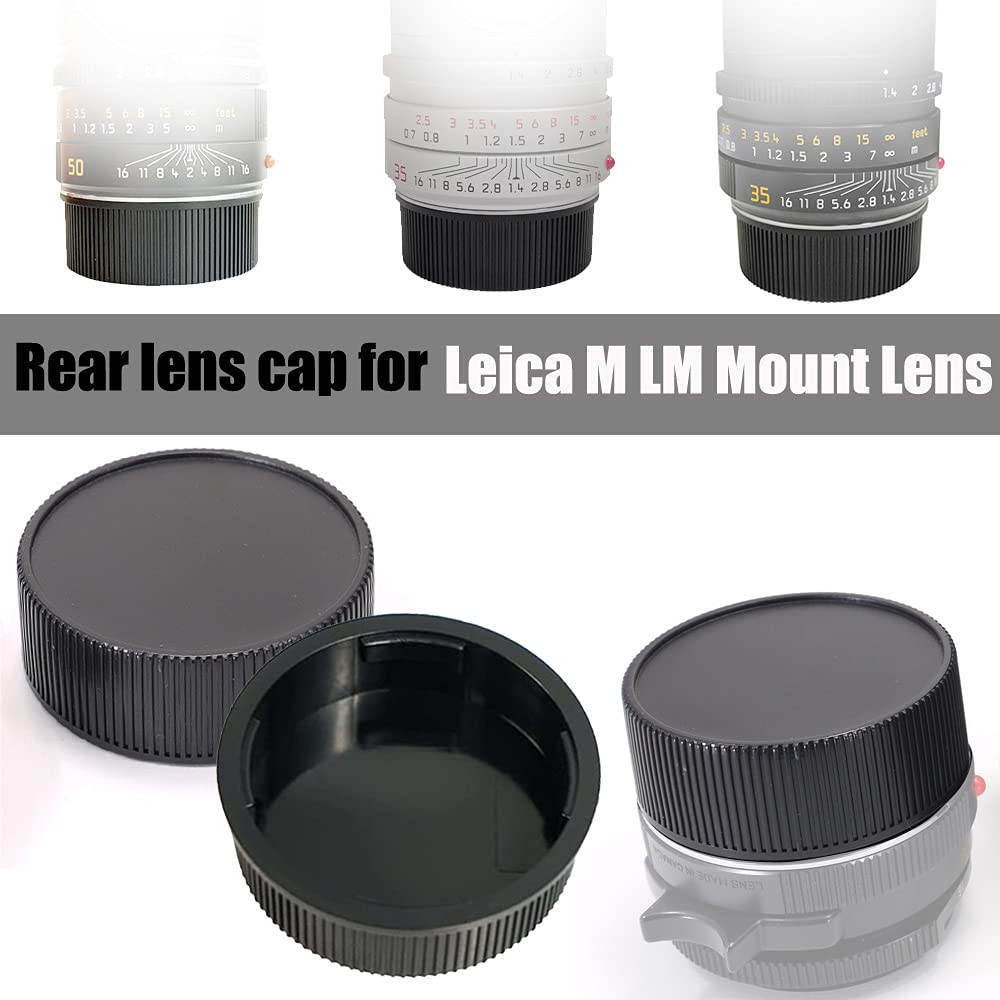 Leica M型カメラ用　ボディキャップリアキャップ Amazon | Leica M LM DSLR-2Set用リアレンズキャップとフロントボディ