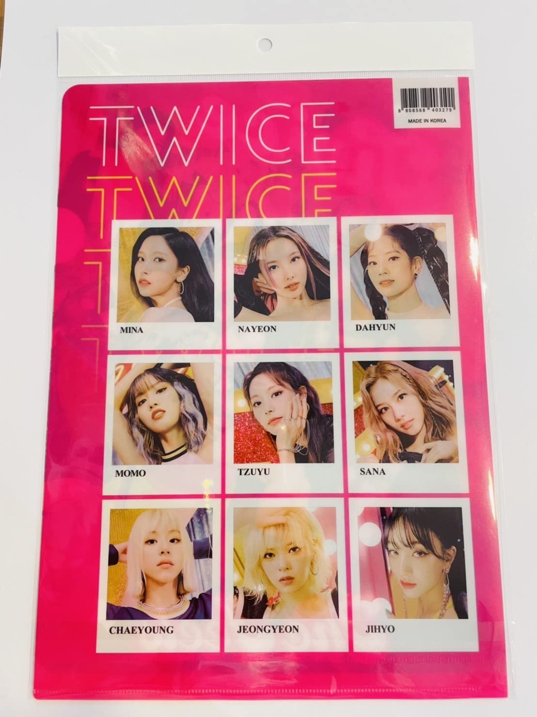 Amazon.co.jp: TWICE クリア ファイル A4 : おもちゃ