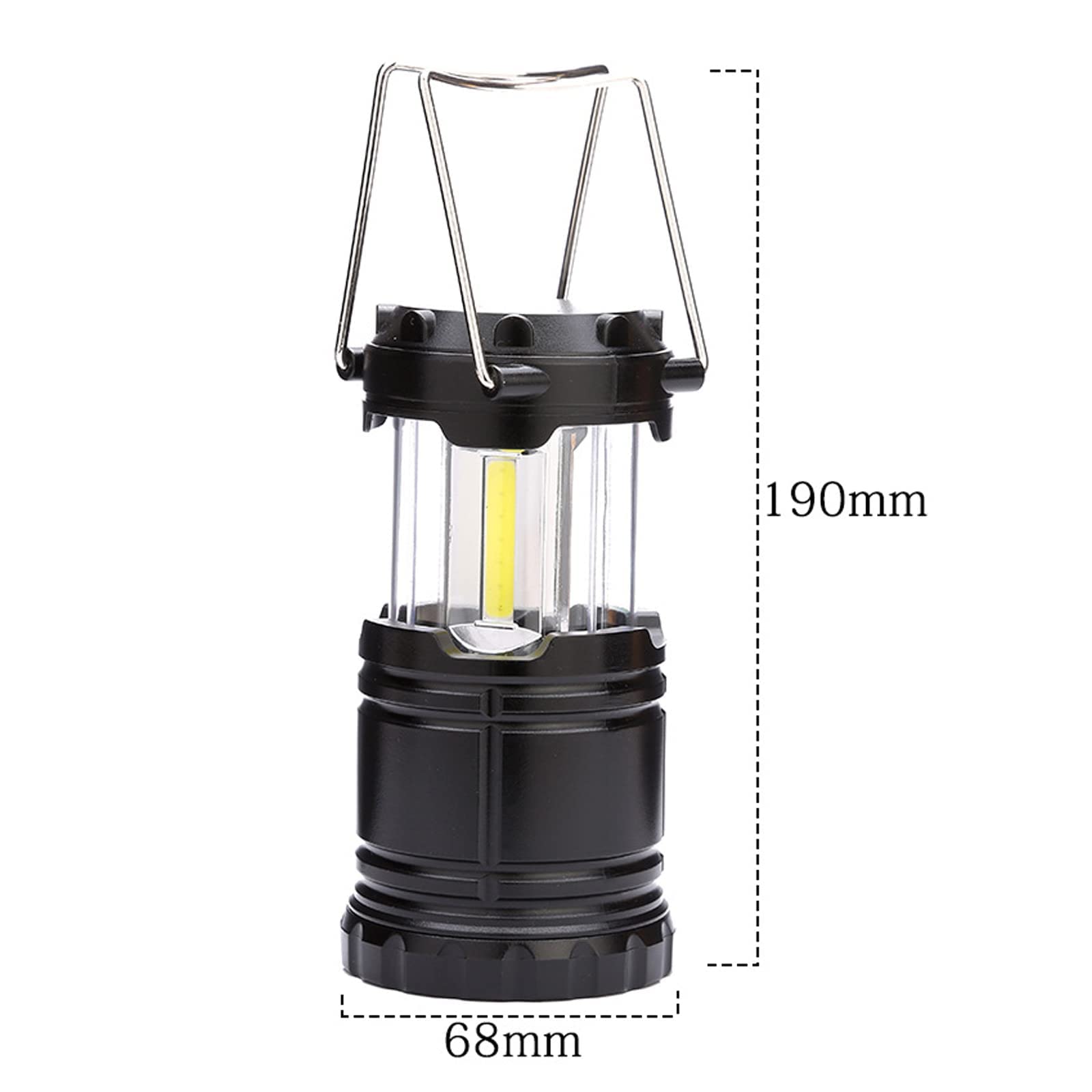 Lumière De Camping à Piles - Flashlight à Double
