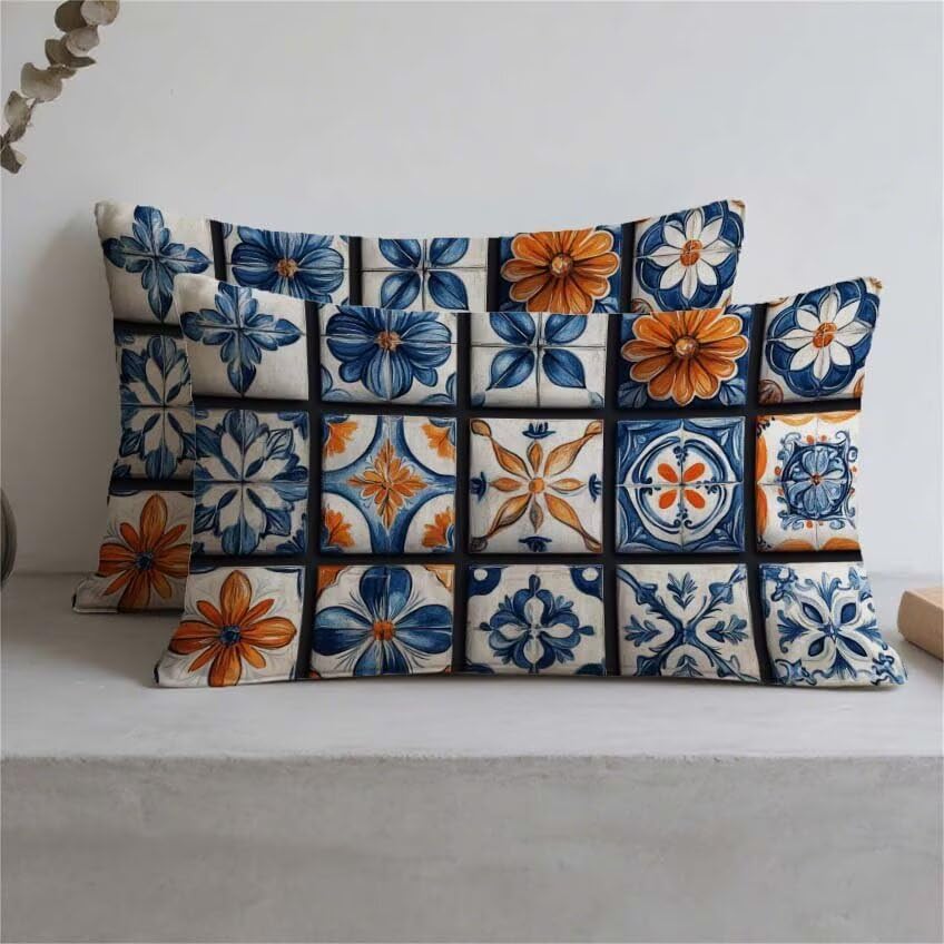 Housse de coussin salon de jardin imperméable pour terrasse et canapé