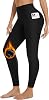 FULLSOFT Fleece Lined Leggings with Pockets for Women - High Waisted Thermal Warm Yoga Pants Winter Workout Leggings
