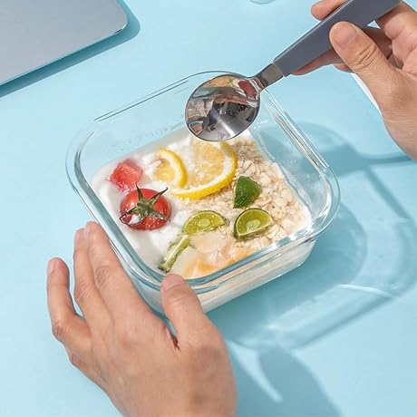 4PC Square Glass Containers With Lids: A Revolutionary Food Storage Solution