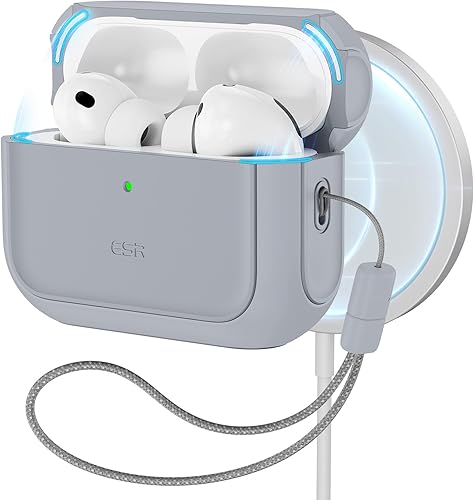 Miniatura 27 de ESR Funda para AirPods Pro 3, compatible con AirPods Pro de 3ª generación (2025), compatible con MagSafe, cubierta de protección completa contra