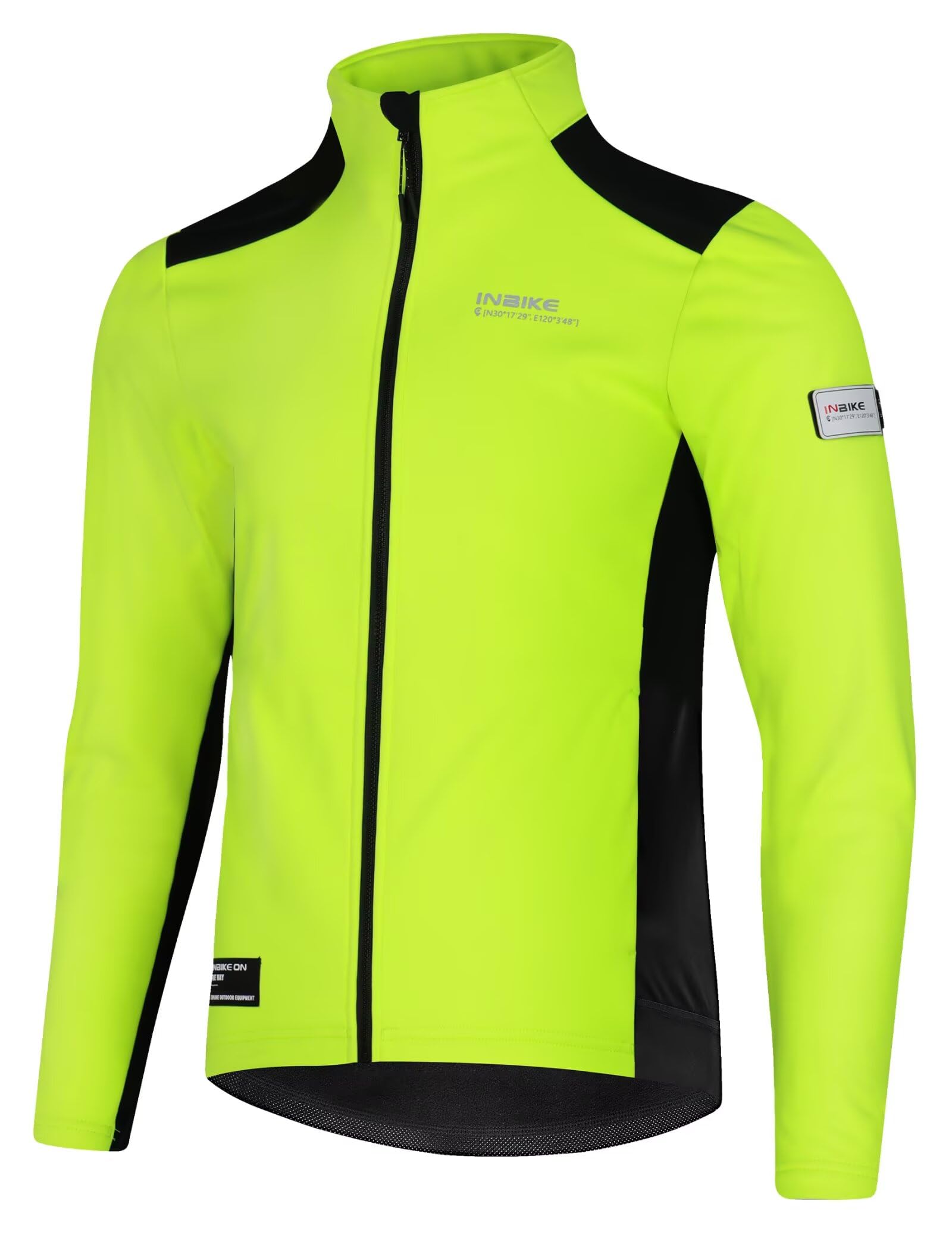 INBIKE Cycling Jackets for Men Women, Thermal Bike Jacket Windproof Breathable Reflective…