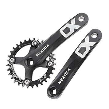 UJEAVETTE Bicycle Crank 104Bcd MTB Bike Crankset for Road Bikes Crank 38T Chainring|Bicycle|Bicycle for Men Adult|Bicycle Light|Bicycle for Men|Bicycle for Kids|Bicycle Pump|Bicycle for