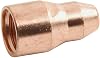 Plasma Cutting Nozzle for Plasma Cutter – Replacement Electrode & Tip for Cutting Head, Metal Construction, Compatible with Se(C)