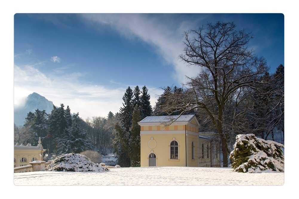 Doormat Floor Rug/Mat (23.6 x 15.7 inch) - Travel Park Rock Mountain Phonolite Winter Snow