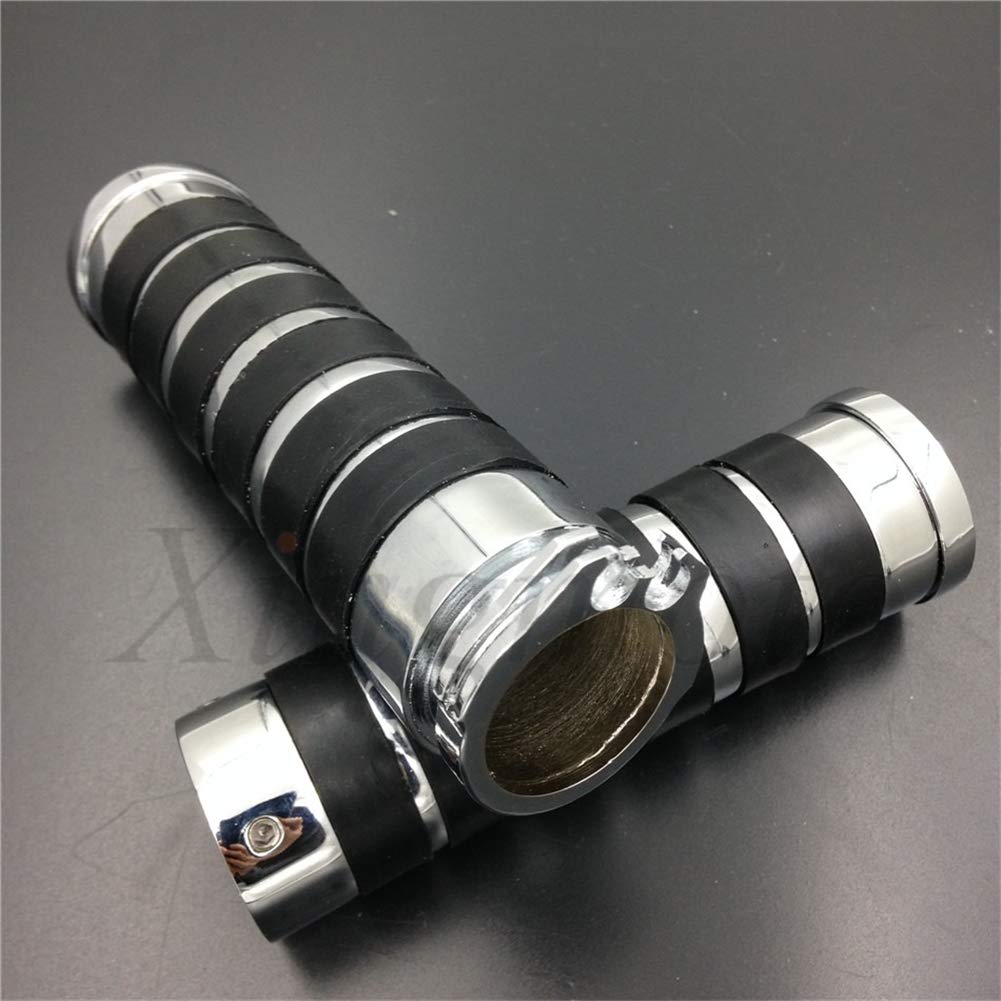 Puños de repuesto para manillar de motocicleta de 1" y 25 mm para Kawasaki Vulcan 800 Classic Drifter/ Magna 75/ para Harley Davidson FLHR Road King