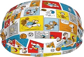 ヘアバンド スヌーピー スポーツターバン ヘアターバン メンズ レディース ヘッドバンド おしゃれ ヘアアクセサリー 吸汗速乾 通気性 伸縮性 アウトドア スポーツ 男女兼用 贈り物