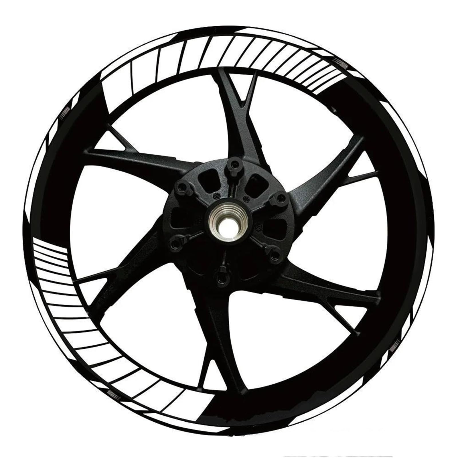 Wheel Stickers Motorcycle Wheel Reflective Decal for for Ninja 650 400 for Versys 17″ Stripe Tape Sticker Rim Stickers Hub Decals Rim Reflective Decal