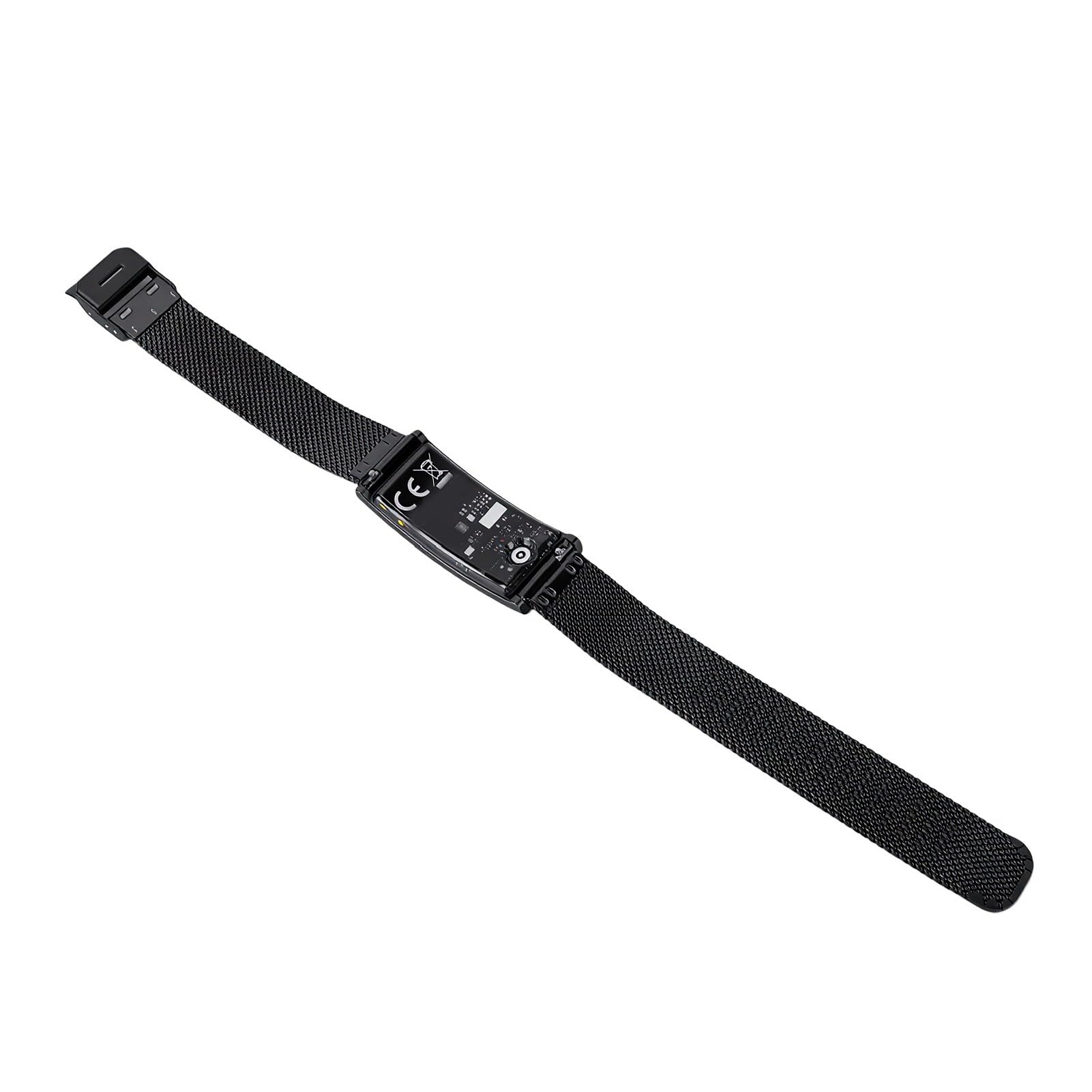 XUMIUZIY Bracciale Smart con Monitoraggio del Sonno, Cinturino in Acciaio | Bluetooth 5.3 per Fitness Tracker, Conteggio Passi, Fotocamera Remota, Batteria 7 Giorni per Uso Quotidiano, modalità Sport