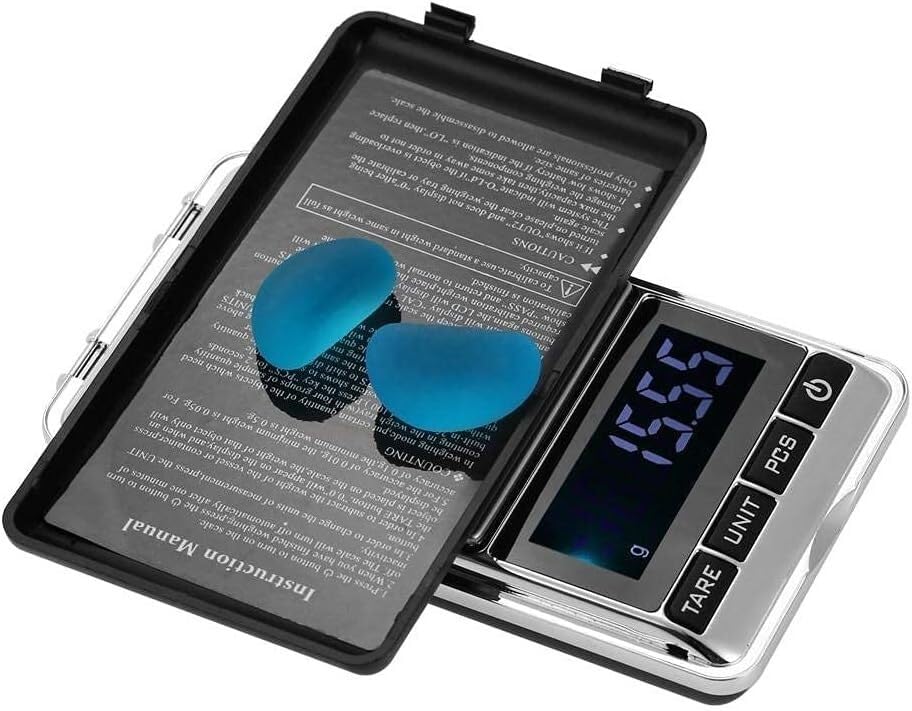 Balance à grammes portable, Balance électronique de poche de haute précision, mini balance de cuisine avec affichage - 1000 g 0,1 g