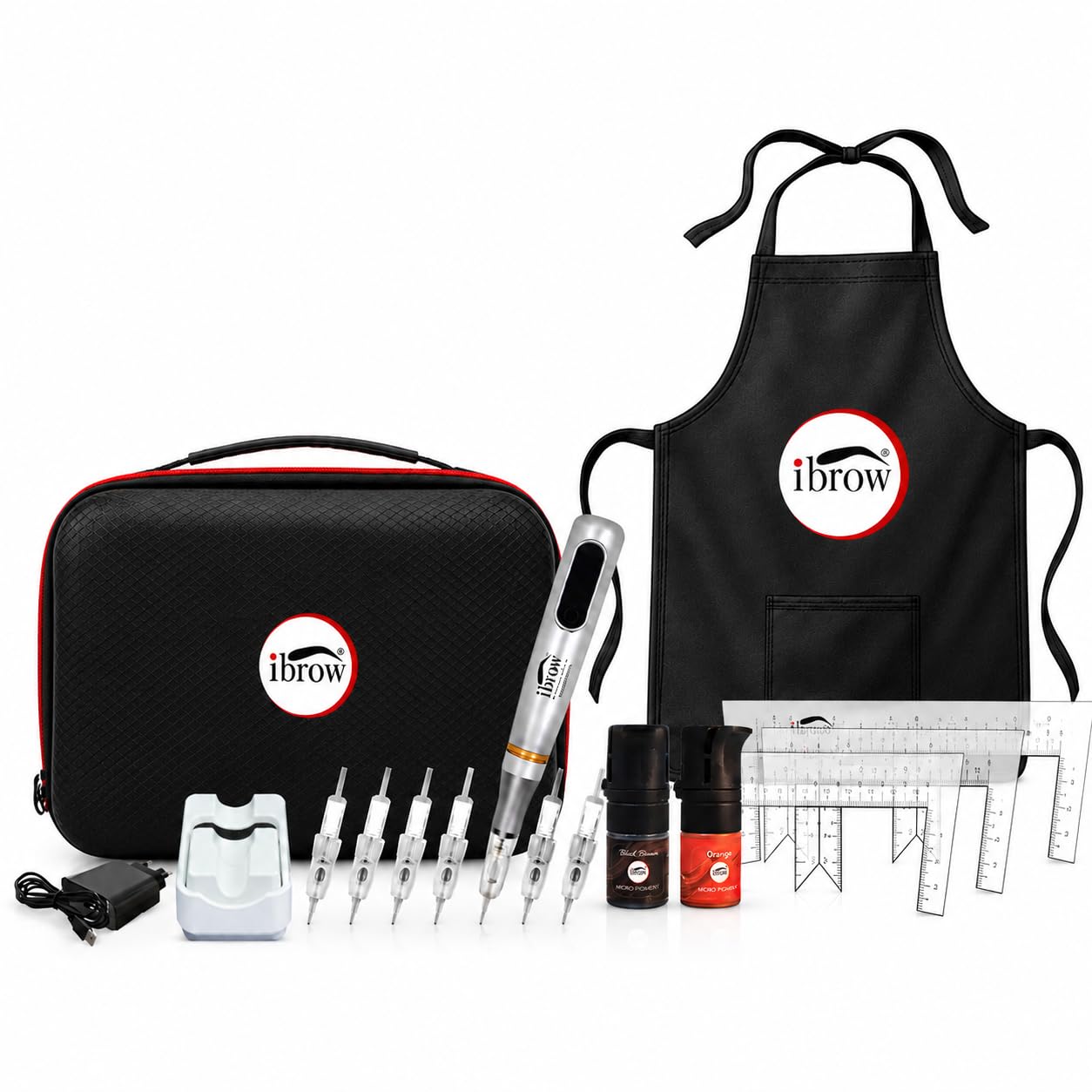 ibrow Bella PMU Machine Starter Kit with Pigments & Accessories | Complete PMU starter kit designed for compatible workflows, multiple procedures and dependable after-sales support.-image-8