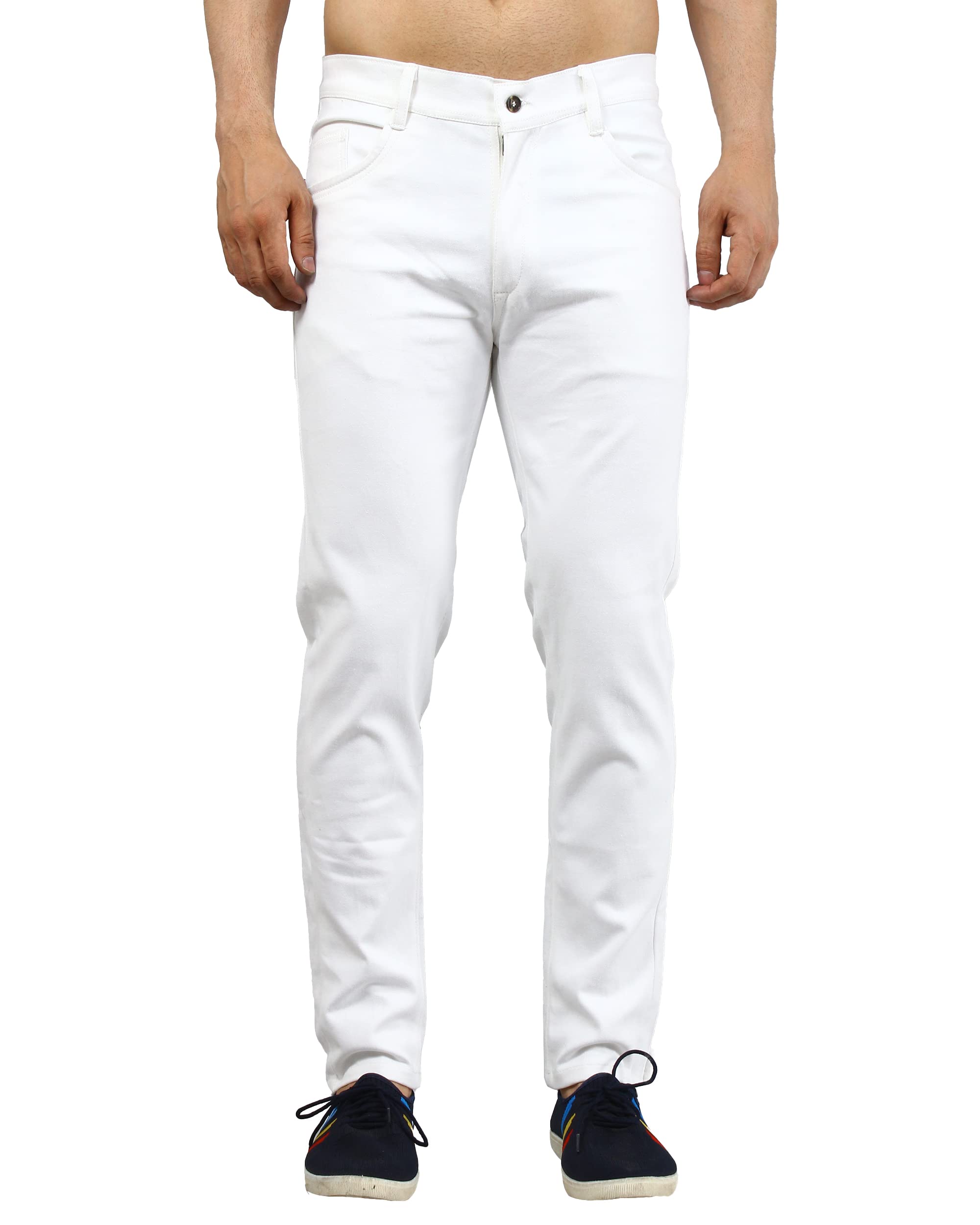 Meoby Men Slim Fit Cotton Streachable Jeans