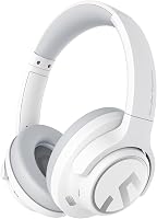 Căști over-ear fără fir SoundPEATS Space cu anulare activă a zgomotului (ANC), Bluetooth 5.3, microfon pliabil, conexiune multipoint, autonomie 123 ore, drivere 40 mm 1