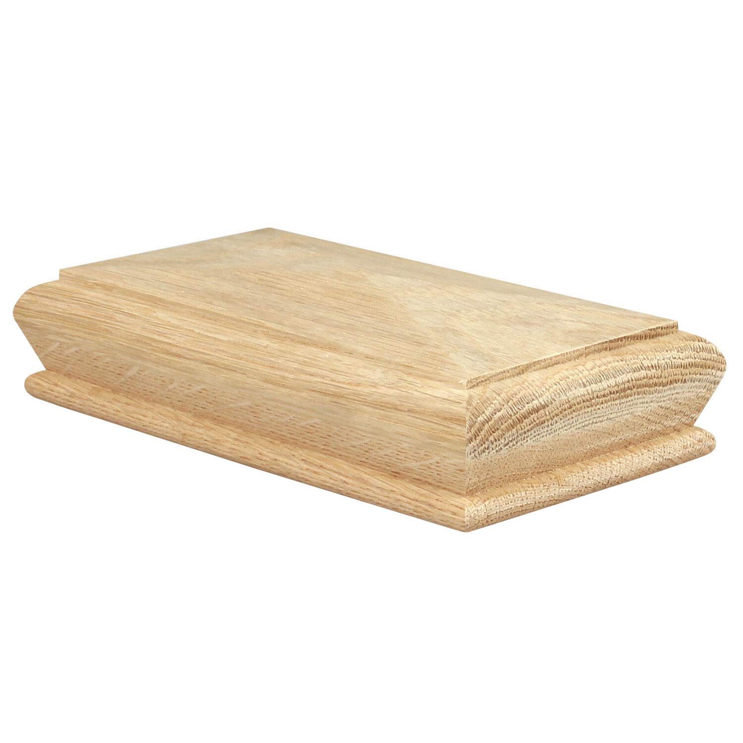 Jackson Woodturners Oak Double Pyramid Cap for 90mm Newel Post
