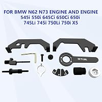 ZKTOOL Vezérműtengely Rögzítő Készlet BMW N62 N73 Motorokhoz - OEM 119460 Időzítő Lánc Szerelő Szett E60 E61 E63 E64 E65 E66 Modellekhez 3