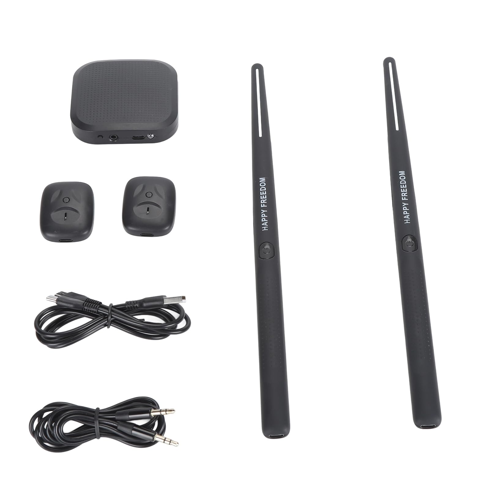 Set per realtà Virtuale con Rilevamento del Movimento – Kit Elettronico Portatile per Principianti, Bambini e Adulti – Include Bacchette, Pedale e Convertitore