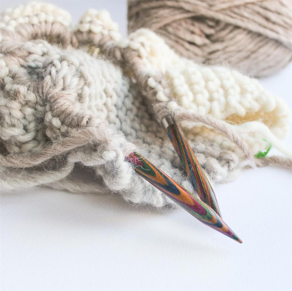 Knit pro zing, punte intercambiabili 4" in metallo colorato | Tombolo e