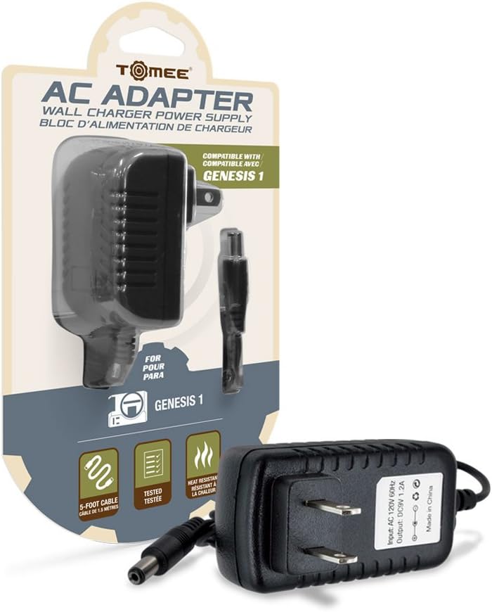 Tomee AC Adapter for Genesis (Model 1)