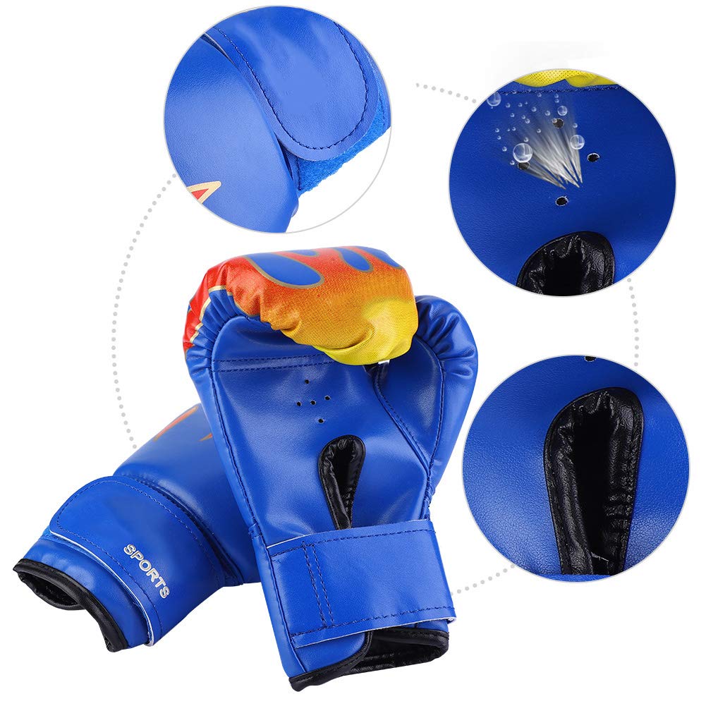 VGEBY Kids Boxing Gloves PU Sparring Punching Training Gloves with