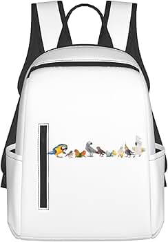 Amazon.co.jp: [NEKKII] リュックサック 面白い インコ 鳥 鳥柄