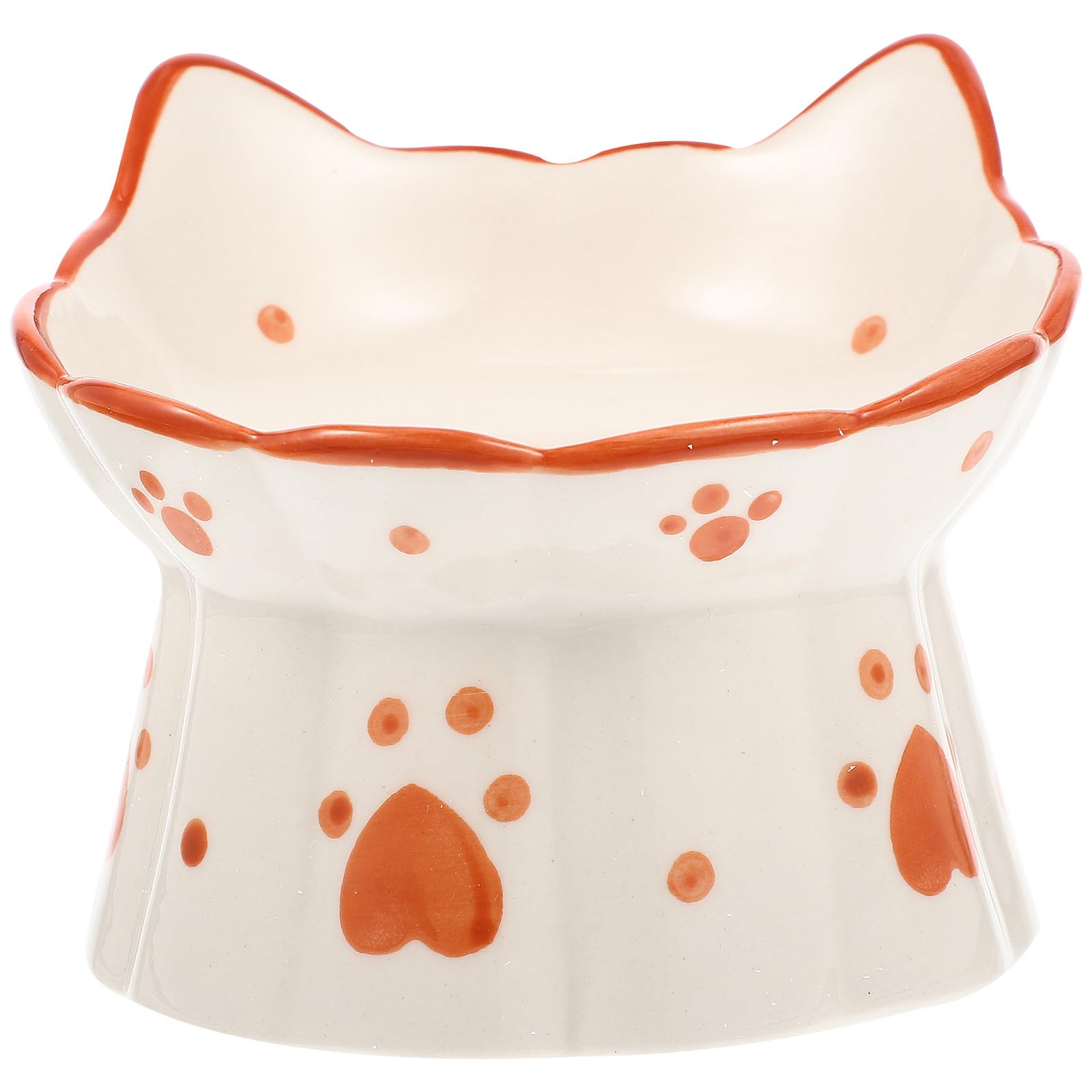 Bol de protection du cou pour chats alimentation stable céramique