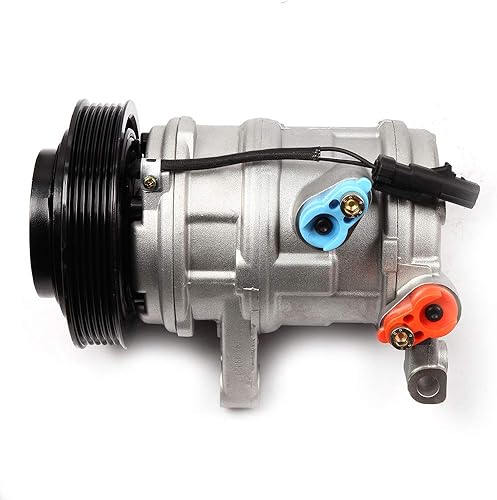 Miniatura 8 de SCITOO Compresor de CA con embrague 2006-2008 apto para Dodge Nitro para Jeep Liberty 3.7L
