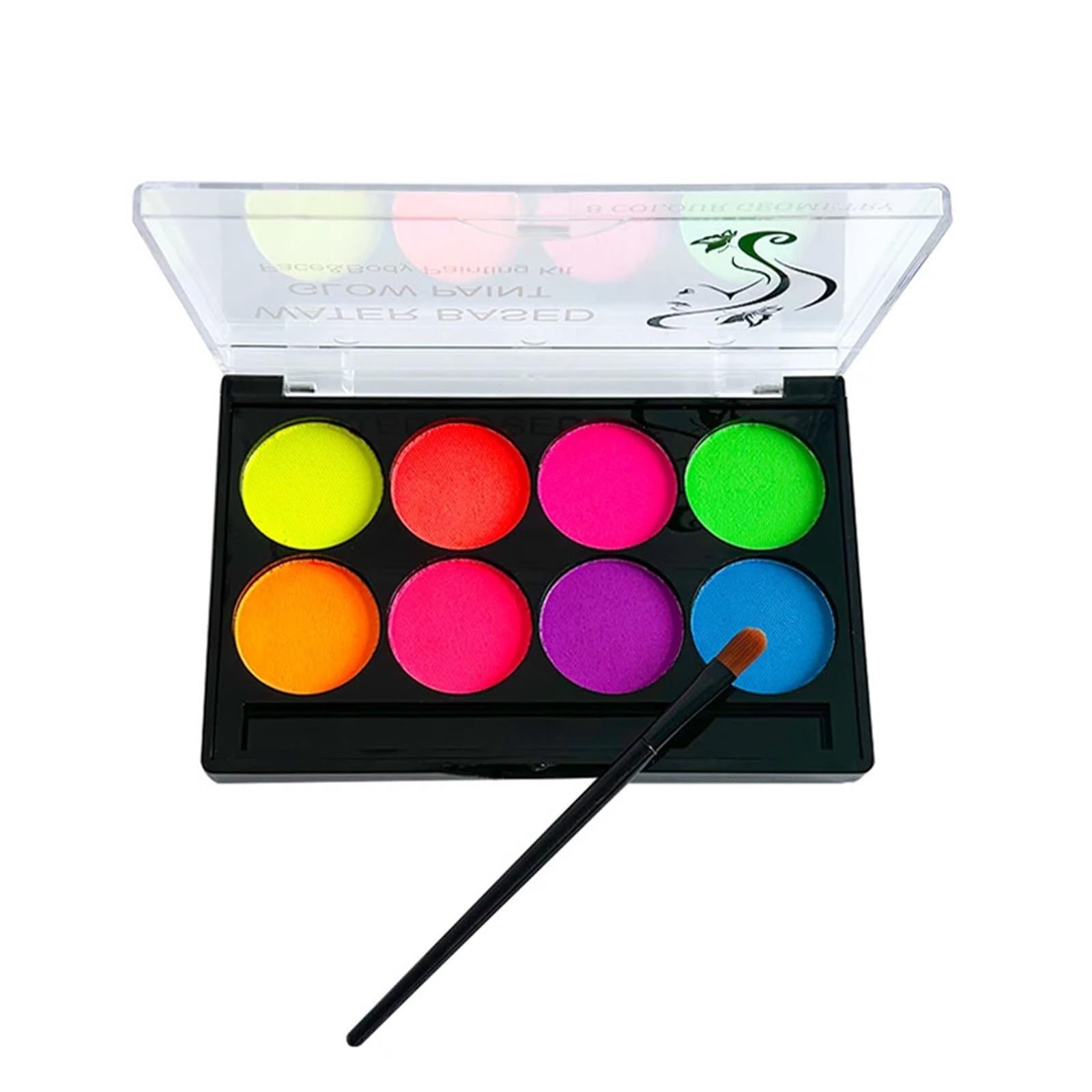 paleta de pintura corporal Set de pintura fluorescente para la cara y el cuerpo(SET-C)