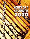 Bees & Beekeeping - Honey of a Calendar 2020: 14-Month Desk Calendar for Beekeepers and Bee Hobbyists