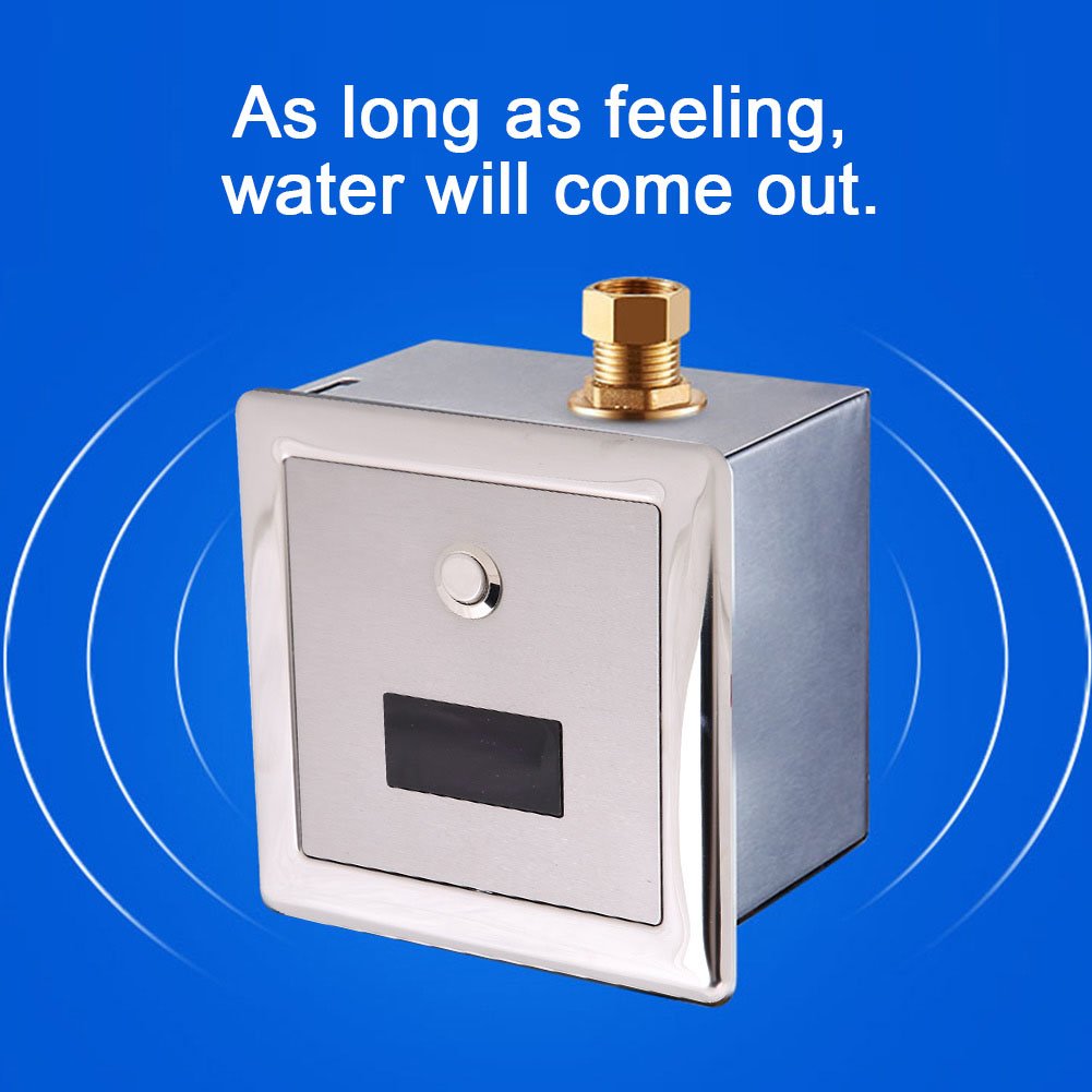 Buy Automatic Sensing Flush Valve,WallMount Concealed Stainless Steel