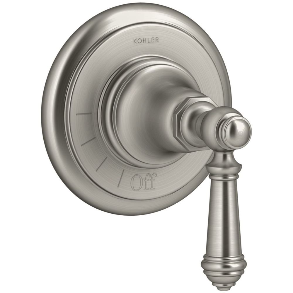 Robinet de douche KOHLER Artifacts en nickel brossé pour salle de bain rétro