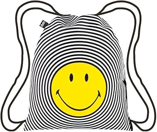 Artist Smiley Spiral Backpack Zaino Casual, 44 cm, 10 liters, Multicolore (Multicolour)