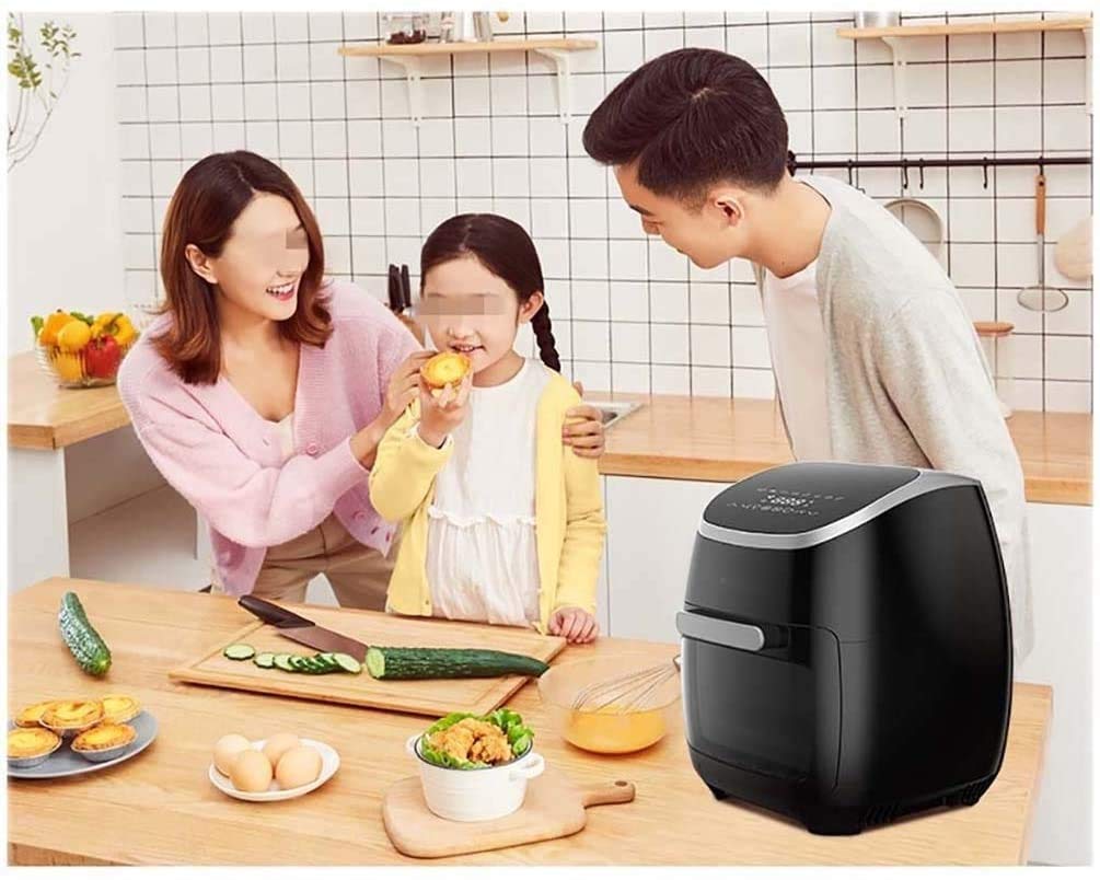 11.5-Quart d'air friteuse, croustillant, Cuisinier, rôtissoire, déshydrate;Caractéristiques de Cuisson 7-en-1;Accessoires de friture d'air de Luxe