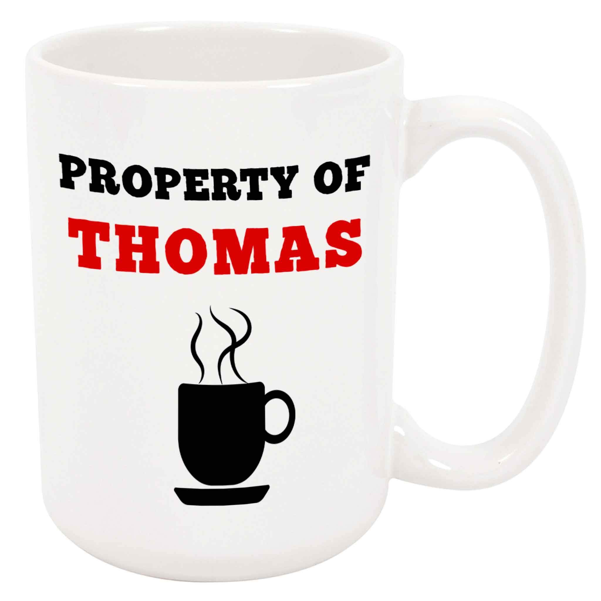 Taza De Cerámica Propiedad Taza Café Jefes 2 unidades