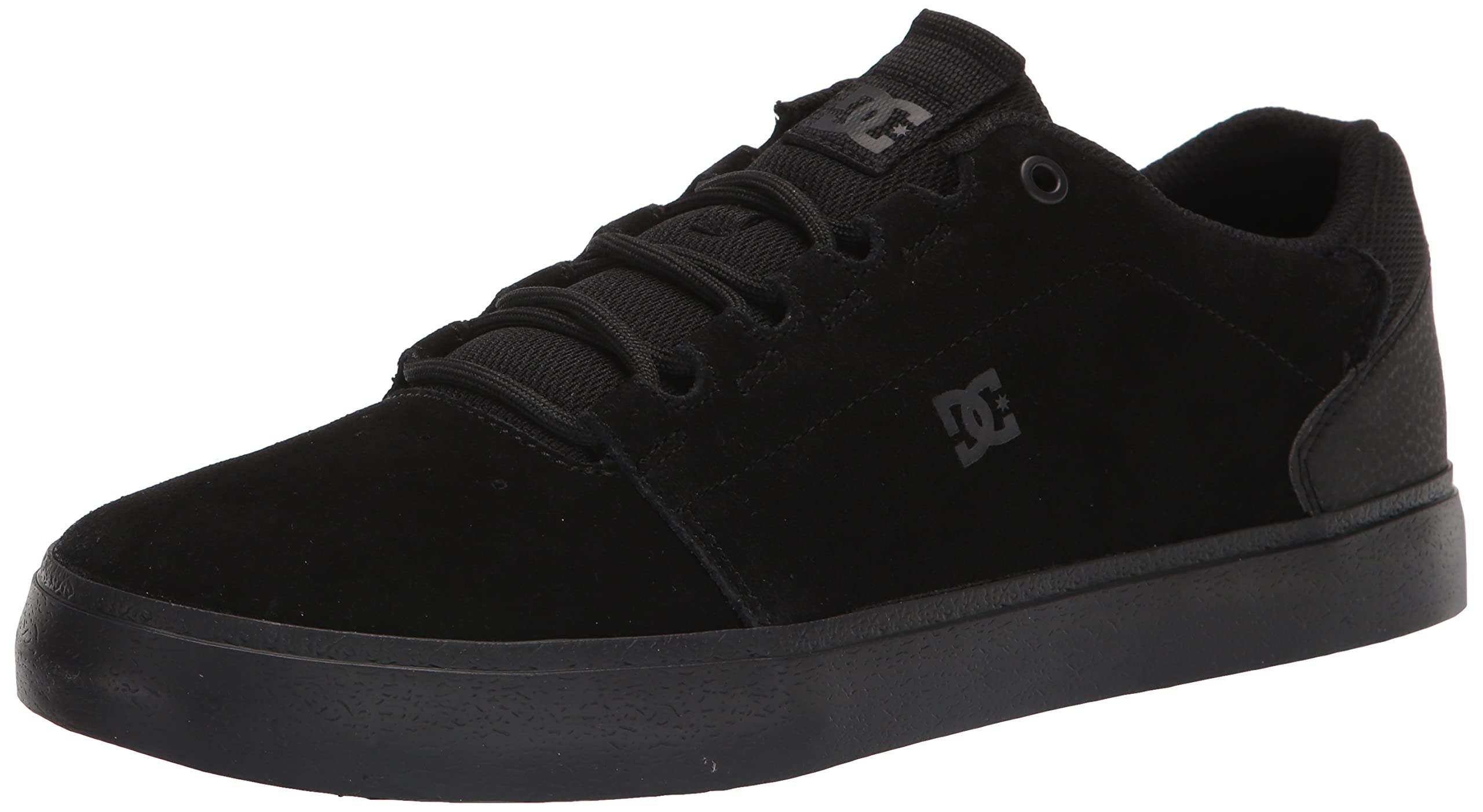 Dc Shoes Men's Hyde-Leather Shoes Sneaker, Black, 8.5 UK