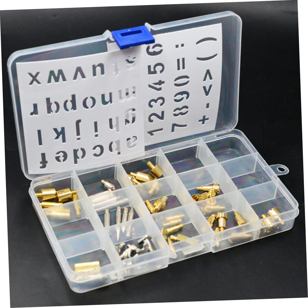 Stencil Soldering Iron Carving Tool 57 Piece Set for Wood Burning