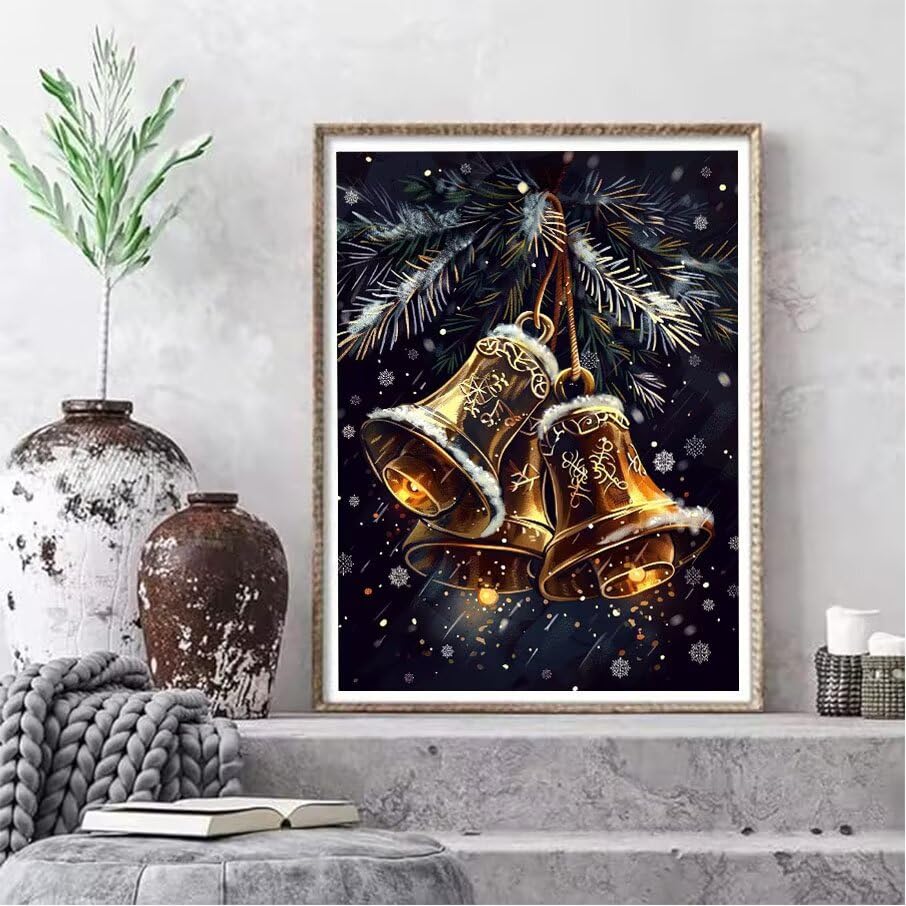 Broderie diamant kit complet de Noël 5D avec strass et cristal